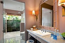 Sudamala Resort Sanur Bali - Beispiel Bad Deluxe Garden Suite (Zimmercodierung WDG)