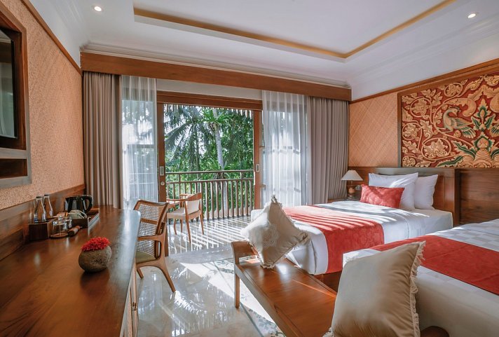 Arkamara Dijiwa Ubud - Wohnbeispiel Arkamara Suite Jungle (Zimmercodierung WB1)