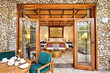The Oberoi Beach Resort, Bali - Beispiel Terrasse Luxury Lanai (Zimmercodierungen UBG, UBM & UBN)