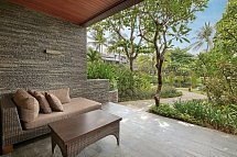 The Seminyak Beach Resort & Spa - Beispiel Terrasse Beach Room (Zimmercodierung UB1)