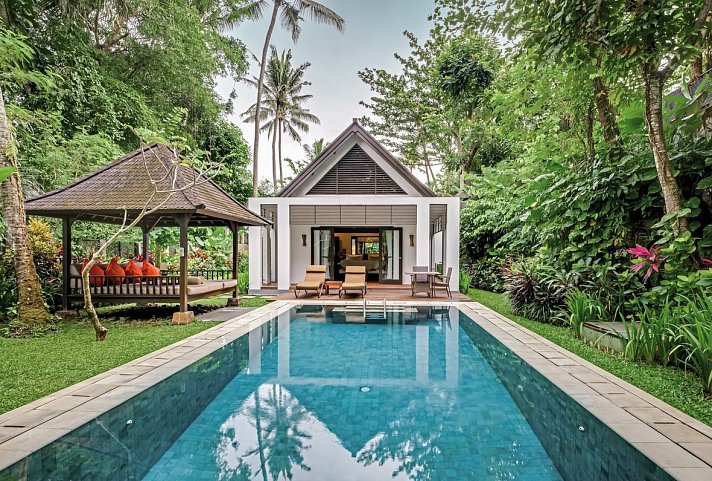 The Samaya Ubud Bali - Beispiel Aussenbereich Hillside Villa (Zimmercodierung VB1)