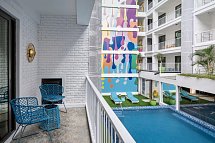 Viva Dash Hotel Seminyak - Beispiel Balkon Dash Deluxe (Zimmercodierung UD1)