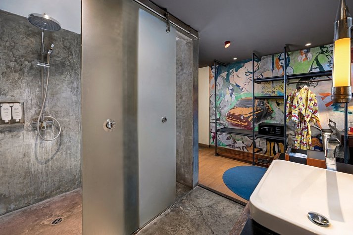 Viva Dash Hotel Seminyak - Badbeispiel Dash Studio (Zimmercodierung SB1)