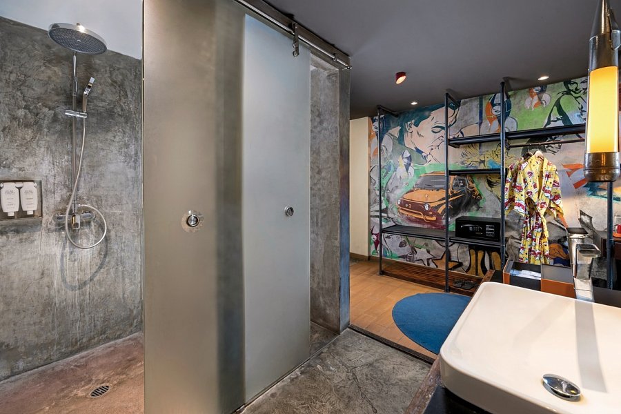 Viva Dash Hotel Seminyak - Badbeispiel Dash Studio (Zimmercodierung SB1)