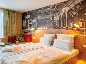 mightyTwice Hotel Dresden - Wohnbeispiel Doppelzimmer MIGHTY (Zimmercodierungen DB1 & DB2)