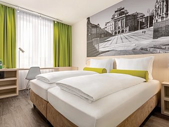 Super 8 by Wyndham Chemnitz - Wohnbeispiel Doppelzimmer (Zimmercodierung DB1)