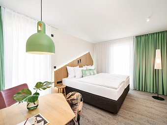 ARCOTEL HafenCity Dresden - Wohnbeispiel Doppelzimmer Komfort (Zimmercodierung DF1)
