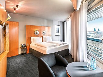 Penck Hotel Dresden - Wohnbeispiel Doppelzimmer Classic (Zimmercodierung DB1)