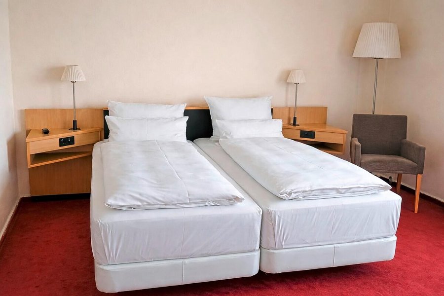 Hotel Dresden Neustadt - Wohnbeispiel Doppelzimmer Standard (Zimmercodierung DG1)