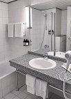 Hotel Dresden Neustadt - Beispiel Bad (Zimmercodierungen DG1 & TS1)