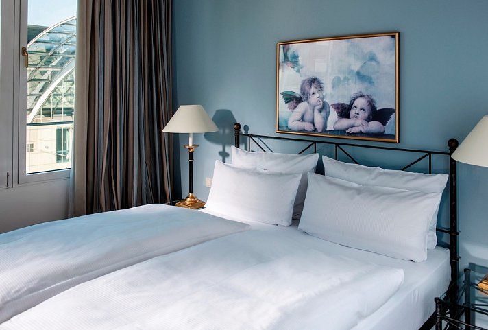 Hotel Elbflorenz Dresden - Wohnbeispiel Doppelzimmer Standard (Zimmercodierung DG1)