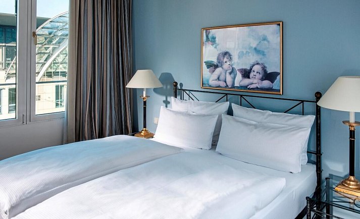 Hotel Elbflorenz Dresden - Wohnbeispiel Doppelzimmer Standard (Zimmercodierungen DG1, DG2 & DB7)