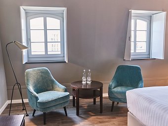 Steigenberger Hotel de Saxe - Wohnbeispiel Doppelzimmer Premium (Zimmercodierung DM1)