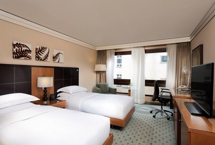 Hilton Dresden - Wohnbeispiel Doppelzimmer (Zimmercodierung DB1)