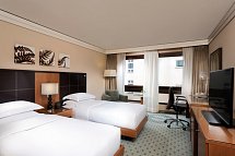 Hilton Dresden - Wohnbeispiel Doppelzimmer (Zimmercodierung DB1)