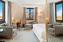 Hilton Dresden - Wohnbeispiel Doppelzimmer Executive (Zimmercodierung DT1)