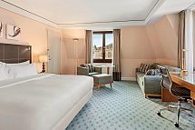 Hilton Dresden - Wohnbeispiel Doppelzimmer Executive (Zimmercodierung DT1)