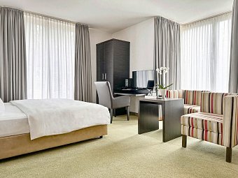 Radisson Blu Park Hotel & Conference Centre - Wohnbeispiel Doppelzimmer Standard Villenpark (Zimmercodierung DB1)