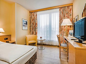 Taste Hotel Dresden - Wohnbeispiel Einzelzimmer (Zimmercodierung EB1)