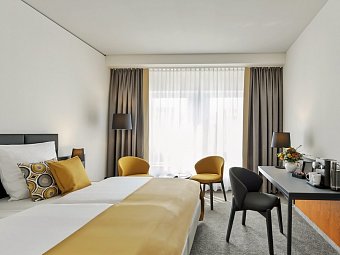 Dorint Hotel Dresden - Wohnbeispiel Doppelzimmer Superior (Zimmercodierungen DS1 & DS3)