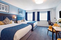 Temple Bar Hotel - Wohnbeispiel Doppelzimmer Deluxe (Zimmercodierung DD1)