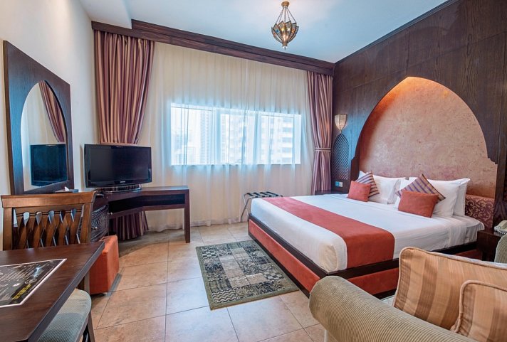 First Central Hotel Suites - Wohnbeispiel Classic Studio (Zimmercodierung SB1)