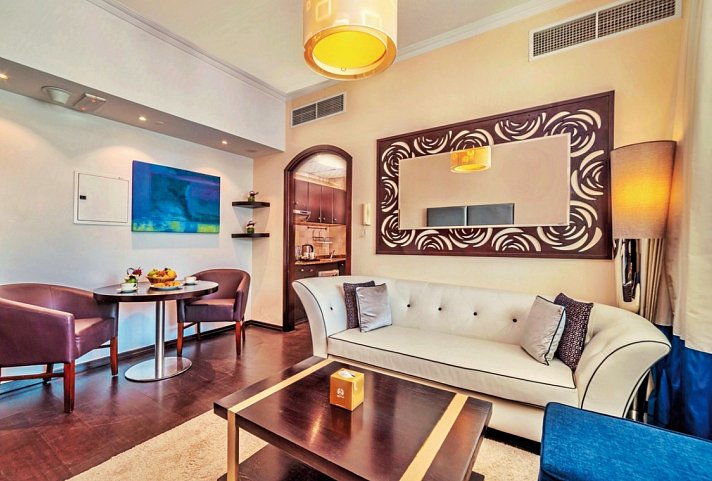 First Central Hotel Suites - Wohnbeispiel Executive One Bedroom Suite (Zimmercodierung WT1)