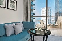 Mövenpick Hotel Jumeirah Beach - Wohnbeispiel Deluxe Partial Sea View with Balcony (Zimmercodierung UD1)