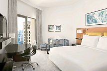 Mövenpick Hotel Jumeirah Beach - Wohnbeispiel Superior Room with Balcony (Zimmercodierung US1)