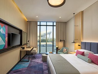Millennium Al Barsha - Wohnbeispiel Deluxe Room (Zimmercodierung UD1)