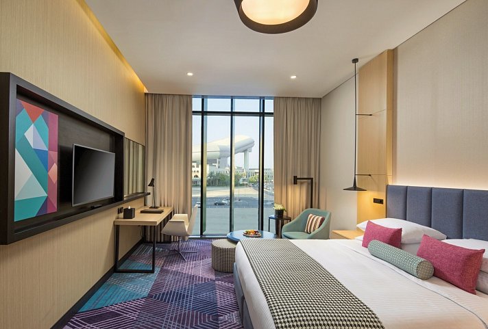 Millennium Al Barsha - Wohnbeispiel Deluxe Room (Zimmercodierung UD1)