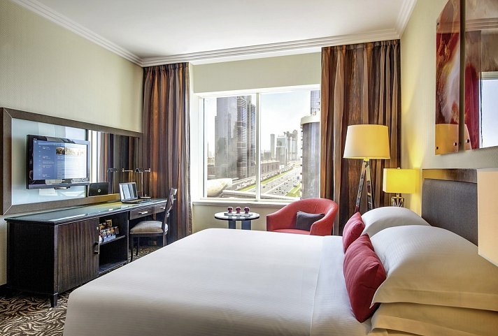 Towers Rotana Dubai - Wohnbeispiel Guest Room (Zimmercodierungen DB1 & DG1)