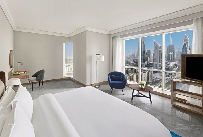 Fairmont Dubai - Wohnbeispiel Fairmont View Room