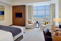 JW Marriott Marquis Dubai - Wohnbeispiel Seaview Room (Zimmercodierung UDM)