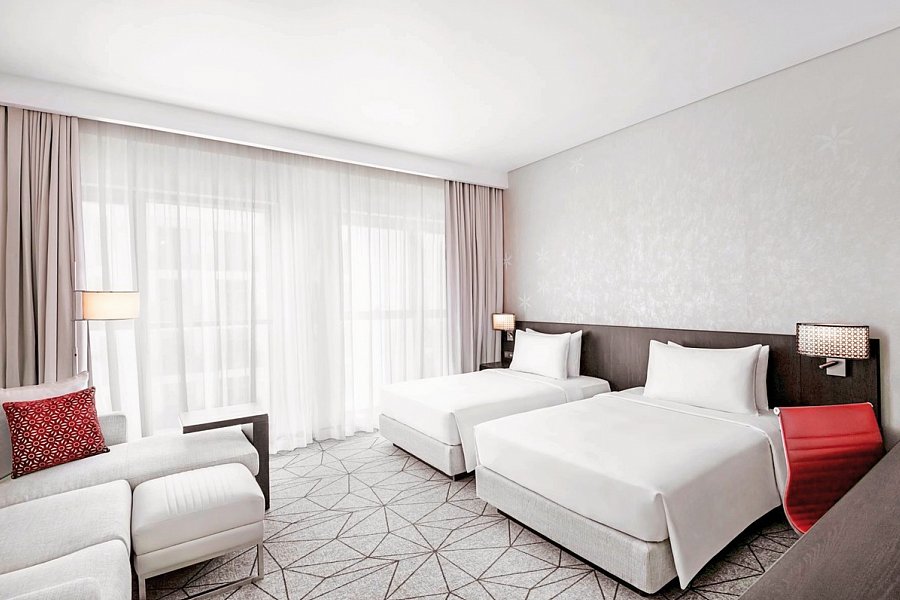 Hyatt Place Dubai Jumeirah - Wohnbeispiel Standard (Zimmercodierung DB1)