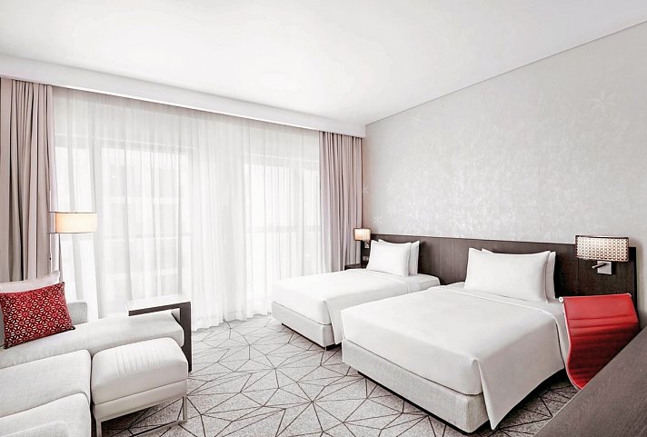 Hyatt Place Dubai Jumeirah - Wohnbeispiel Standard (Zimmercodierung DB1)