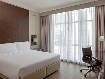 Radisson Blu Hotel Barsha Heights - Wohnbeispiel One Bedroom Suite (Zimmercodierung WB1)