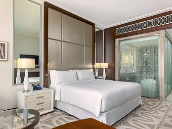 Hilton Dubai Al Habtoor City - Wohnbeispiel Guest Room (Zimmercodierung DB1)