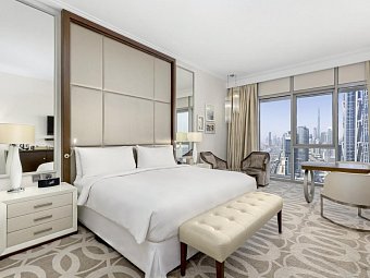 Hilton Dubai Al Habtoor City - Wohnbeispiel Deluxe King With Scenic View (Zimmercodierung DD1)