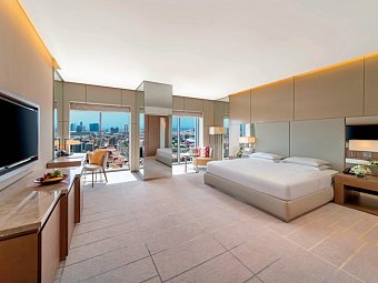 Hyatt Regency Dubai Creek Heights - Wohnbeispiel Club Deluxe King (Zimmercodierung UL2)