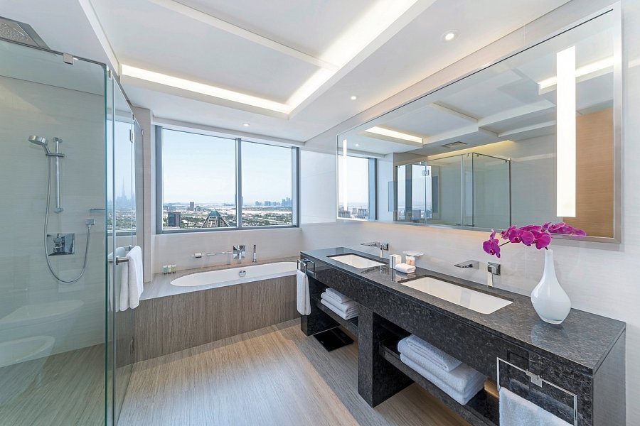 Hyatt Regency Dubai Creek Heights - Beispiel Bad Suite