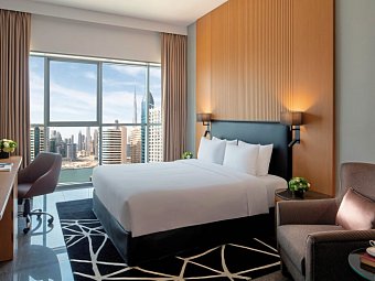 The First Collection Business Bay - Wohnbeispiel Deluxe Room (Zimmercodierung UD1)