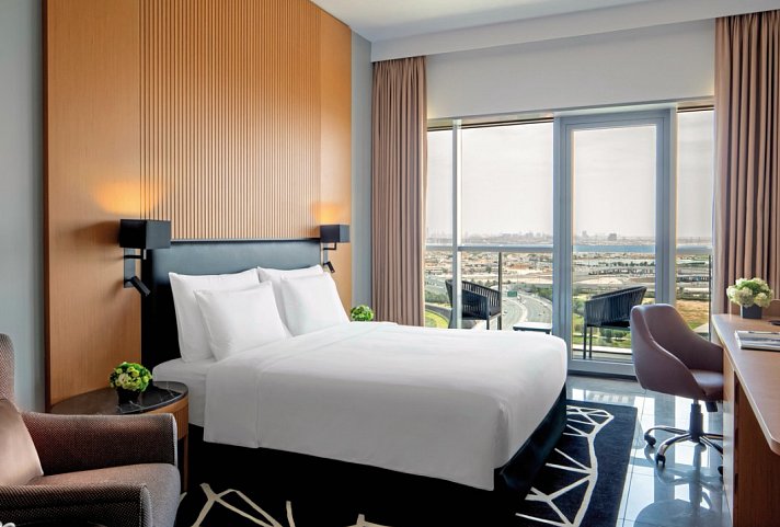 The First Collection Business Bay - Wohnbeispiel Premier Room with Balcony (Zimmercodierung UD3)