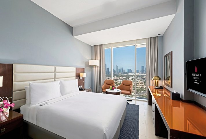 Millennium Central Downtown - Wohnbeispiel Standard Room (Zimmercodierung DB1)