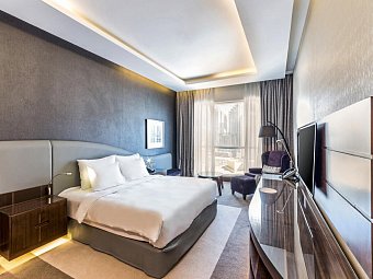 Radisson Blu Hotel, Dubai Waterfront - Wohnbeispiel Standard Room (Zimmercodierung DB1)