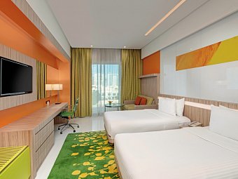 Al Khoory Atrium Hotel - Wohnbeispiel Wohnbeispiel Deluxe Room (Zimmercodierung UD1)