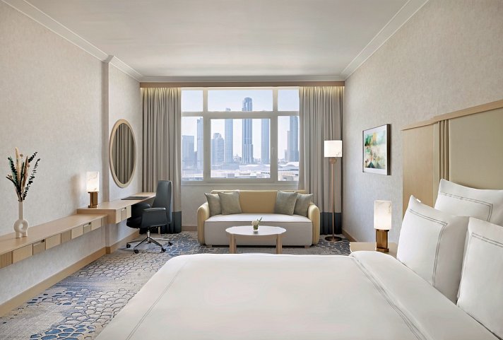 Swissotel Al Murooj Dubai - Wohnbeispiel Deluxe Room (Zimmercodierung UD1)