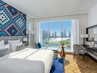 Pullman Dubai Downtown - Wohnbeispiel Deluxe Canal View (Zimmercodierung UDI)