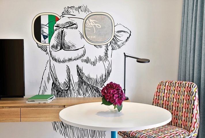 NH Collection Dubai The Palm - Wohnbeispiel Superior Room with Balcony (Zimmercodierung DB1)