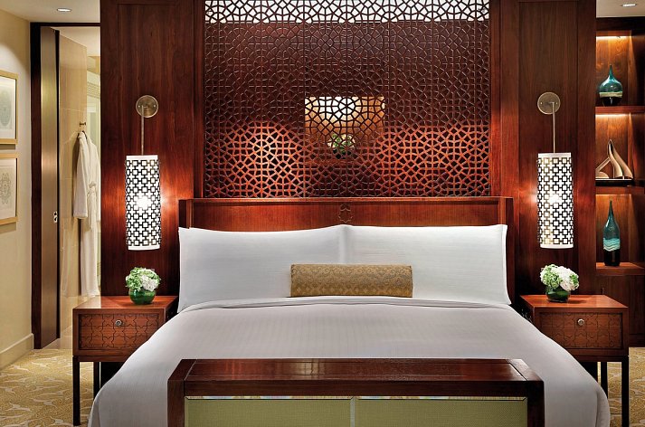 The Ritz-Carlton, Dubai - Wohnbeispiel One Bedroom Ocean Club Suite (Zimmercodierungen WLM, WL1, WB2 & WB1)